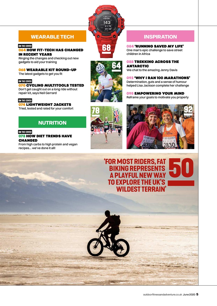 Outdoor Fitness & Adventure Preview Pages