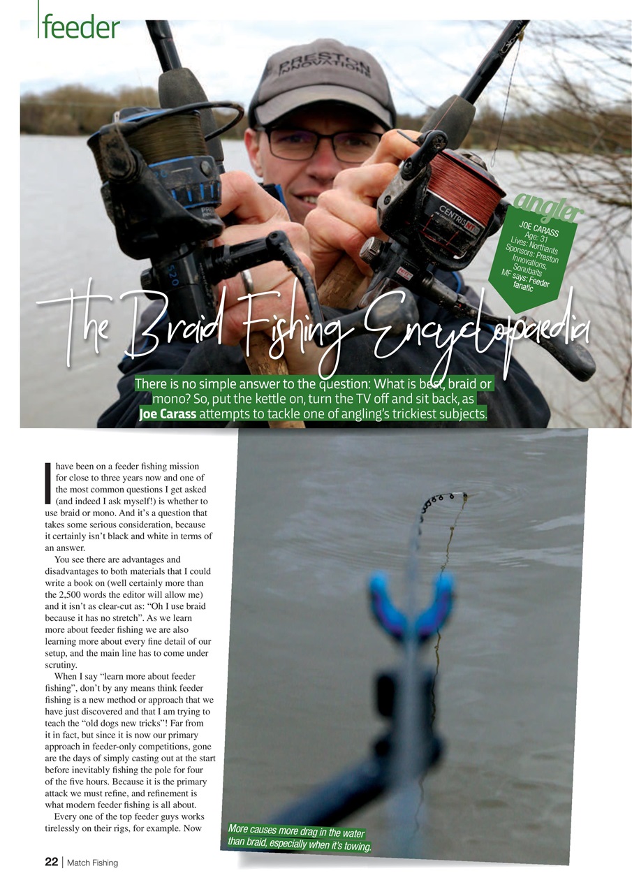 Match Fishing Preview Pages