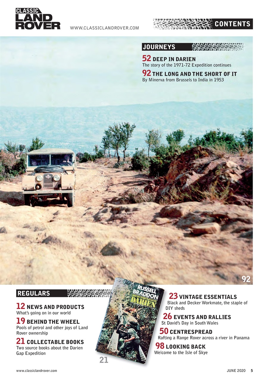 Classic Land Rover Magazine Preview Pages