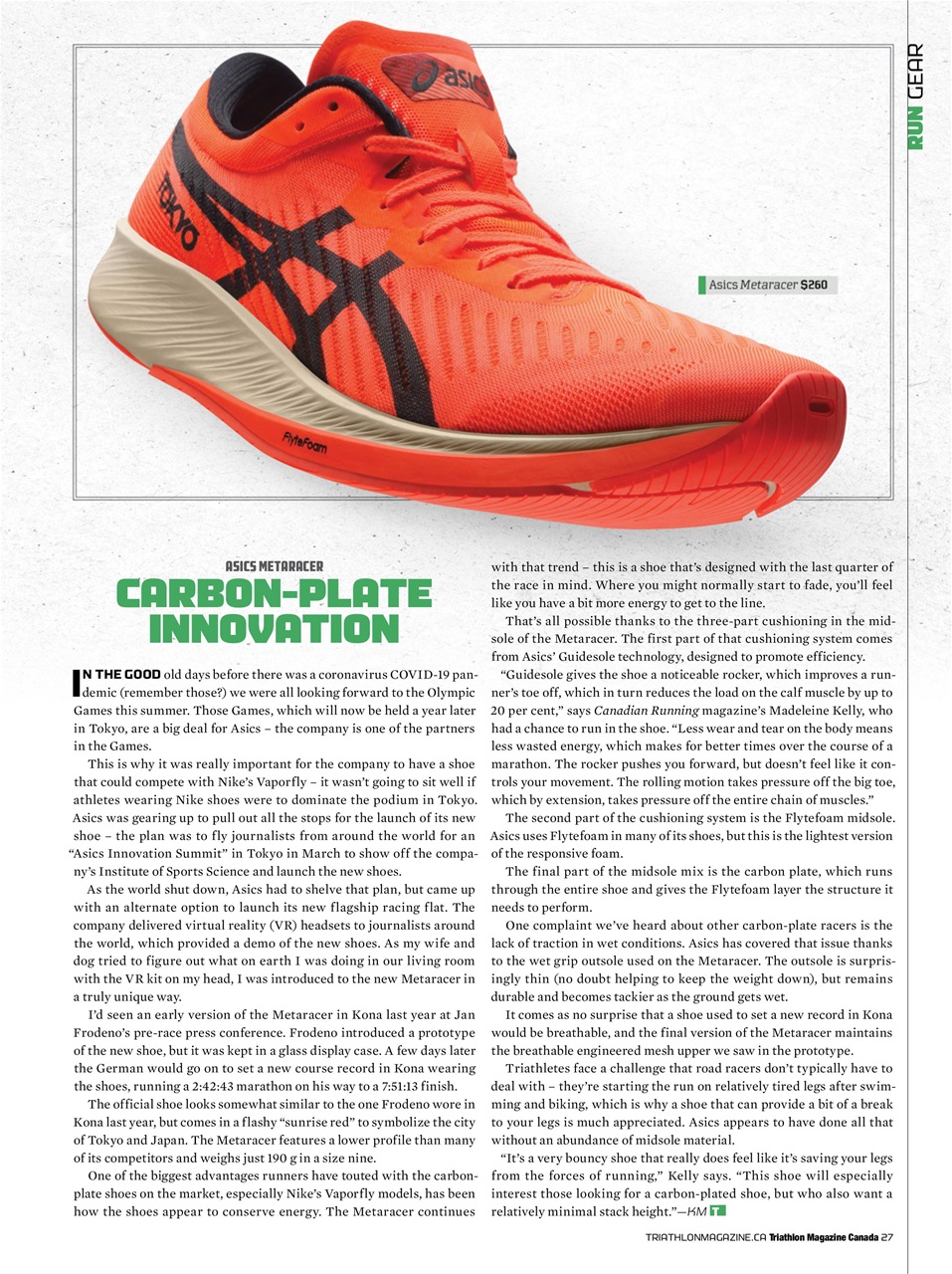 Triathlon Magazine Canada Preview Pages