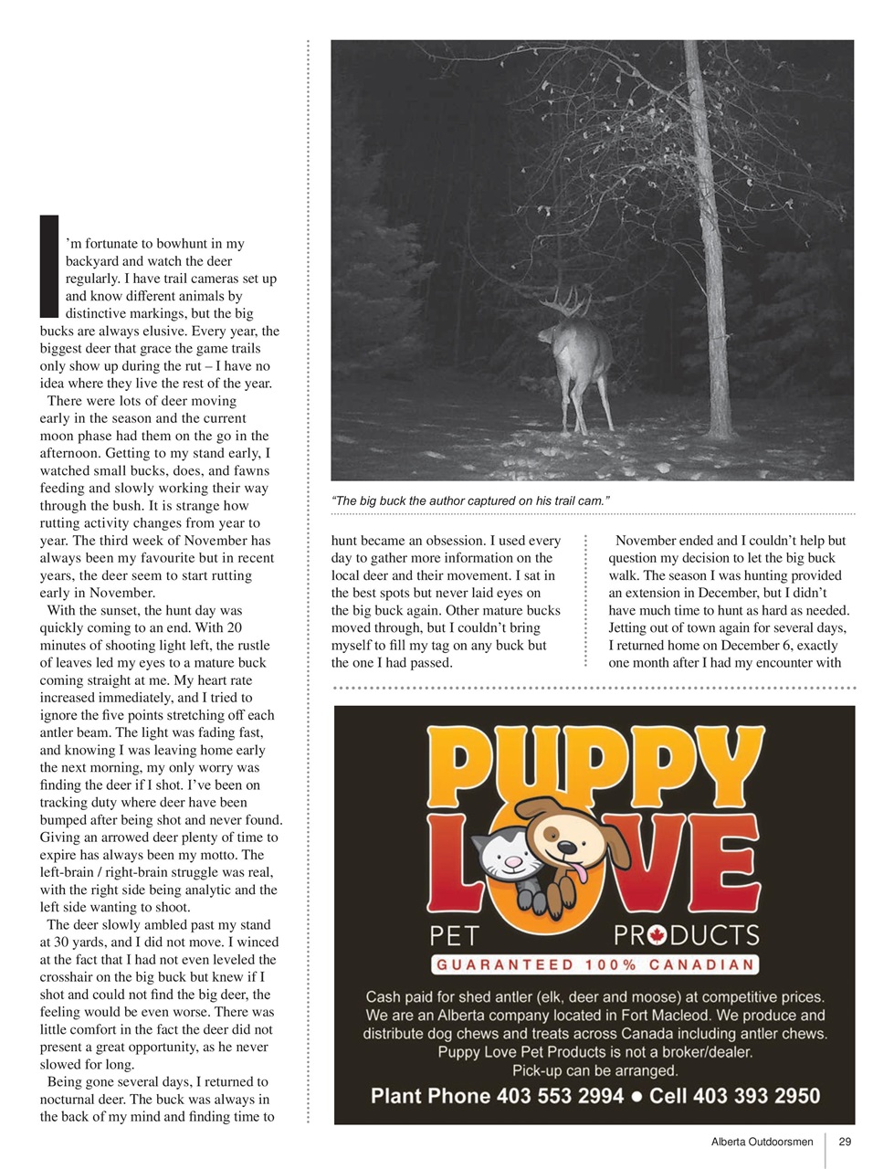 Alberta Outdoors Preview Pages