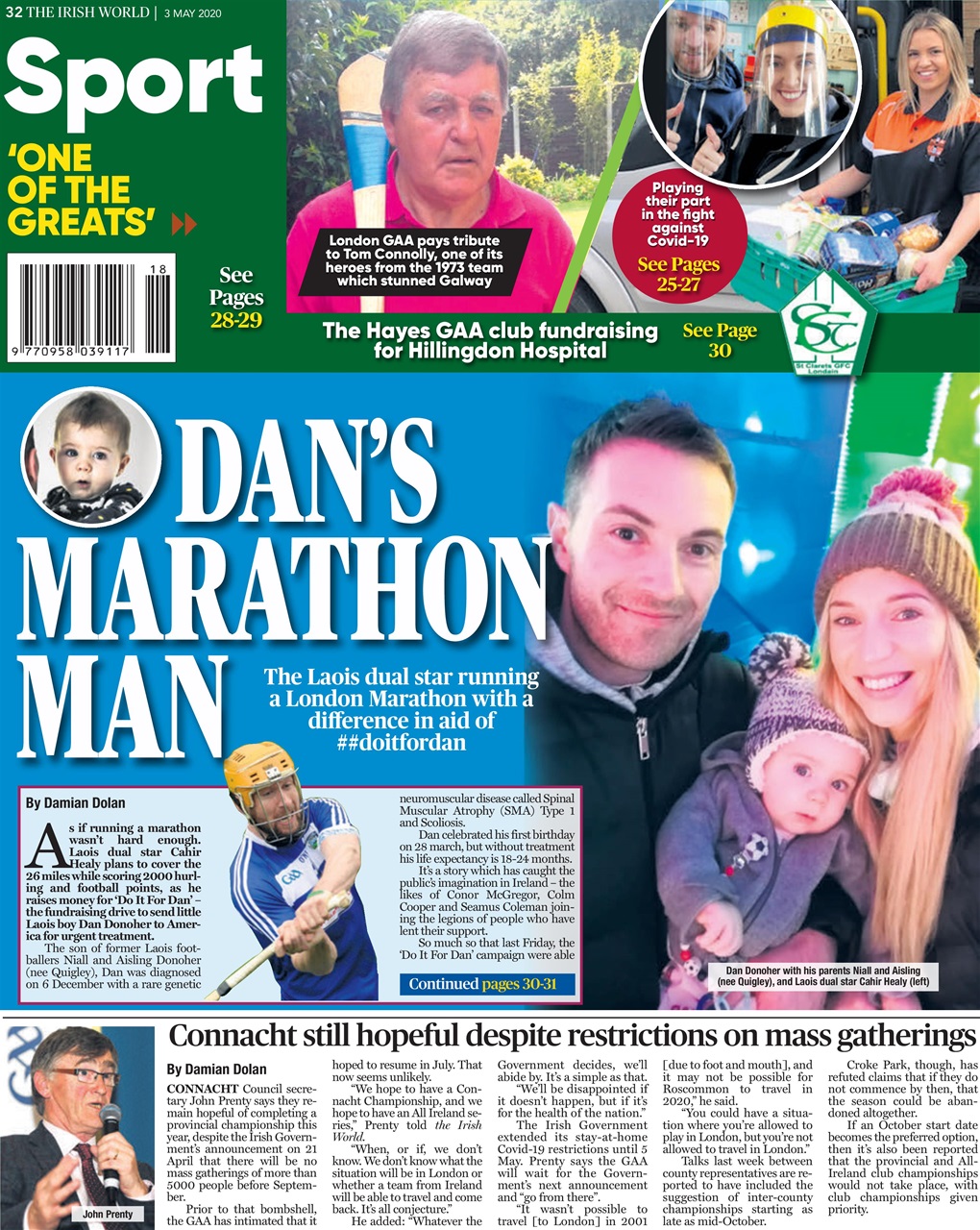 Irish World Preview Pages