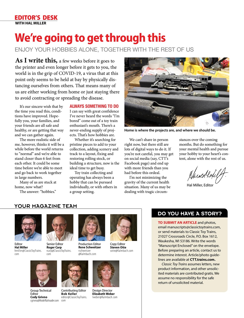 Classic Toy Trains Preview Pages