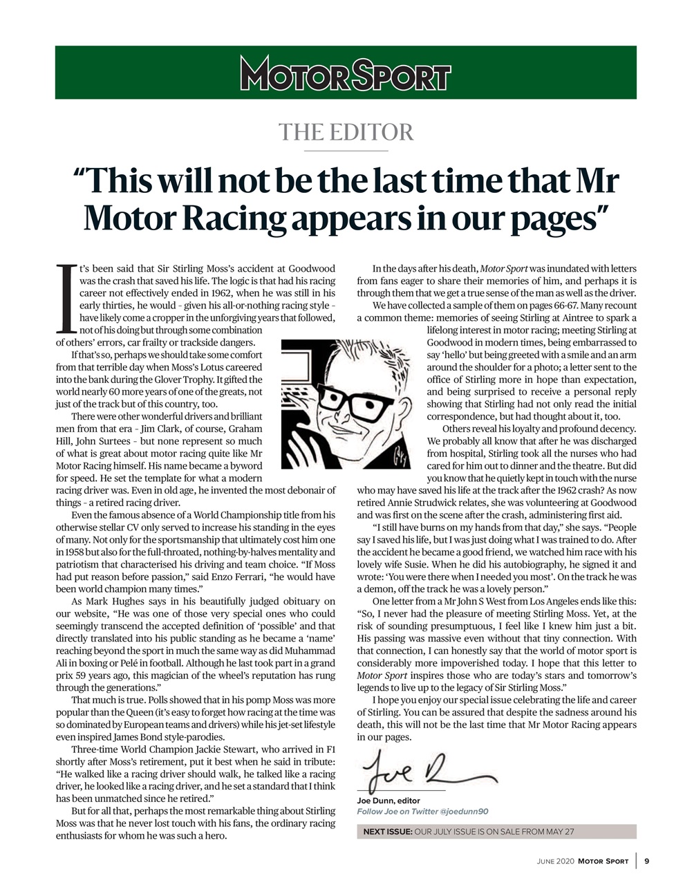 Motor Sport Magazine Preview Pages