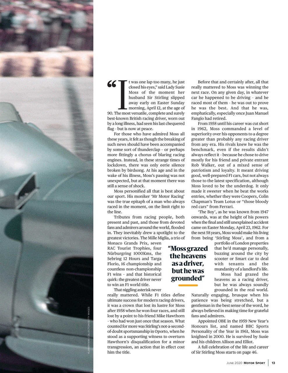 Motor Sport Magazine Preview Pages