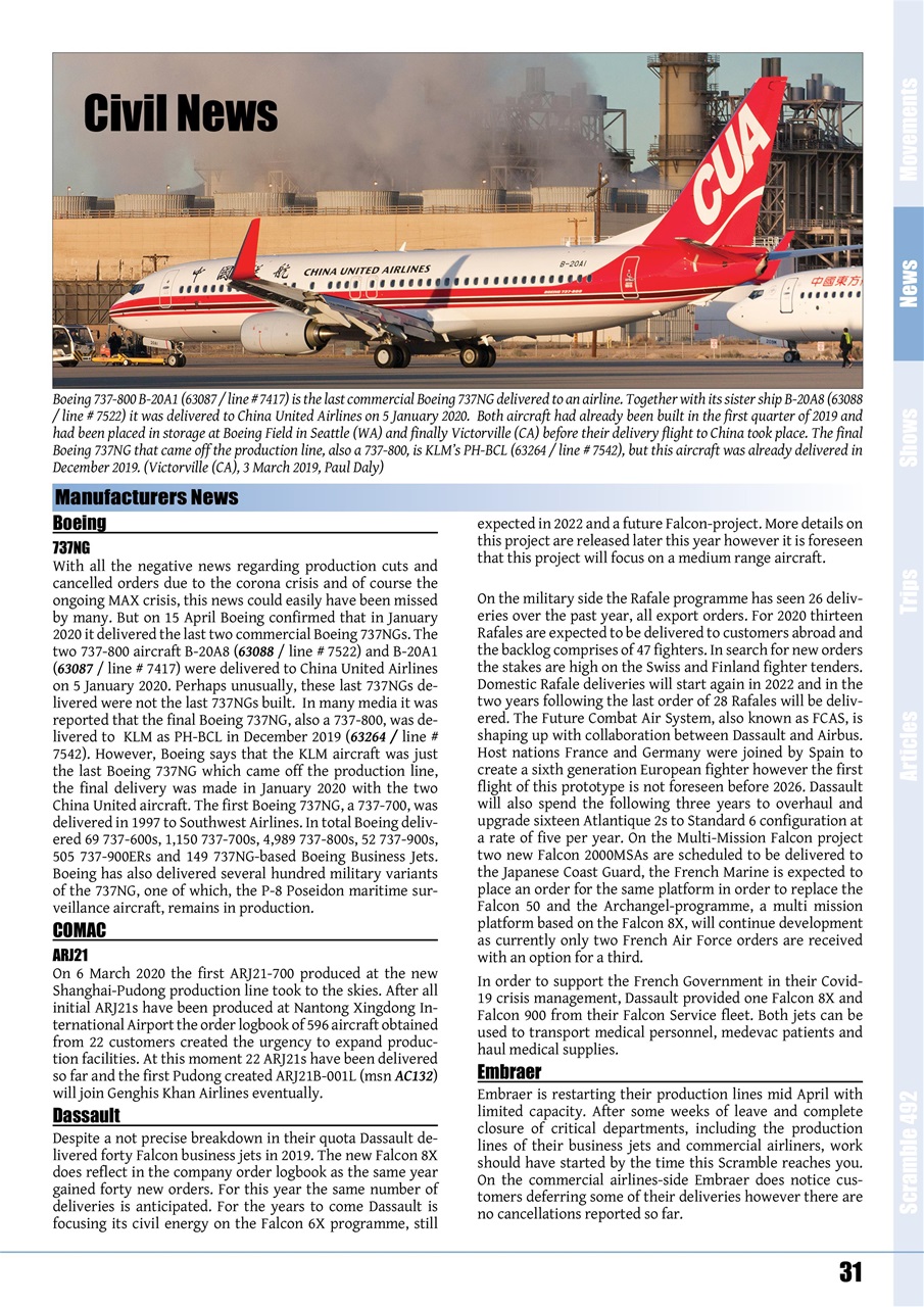 Scramble Magazine Preview Pages