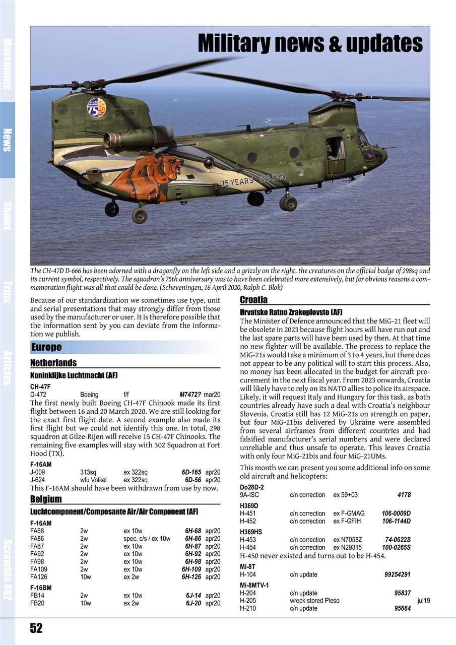 Scramble Magazine Preview Pages