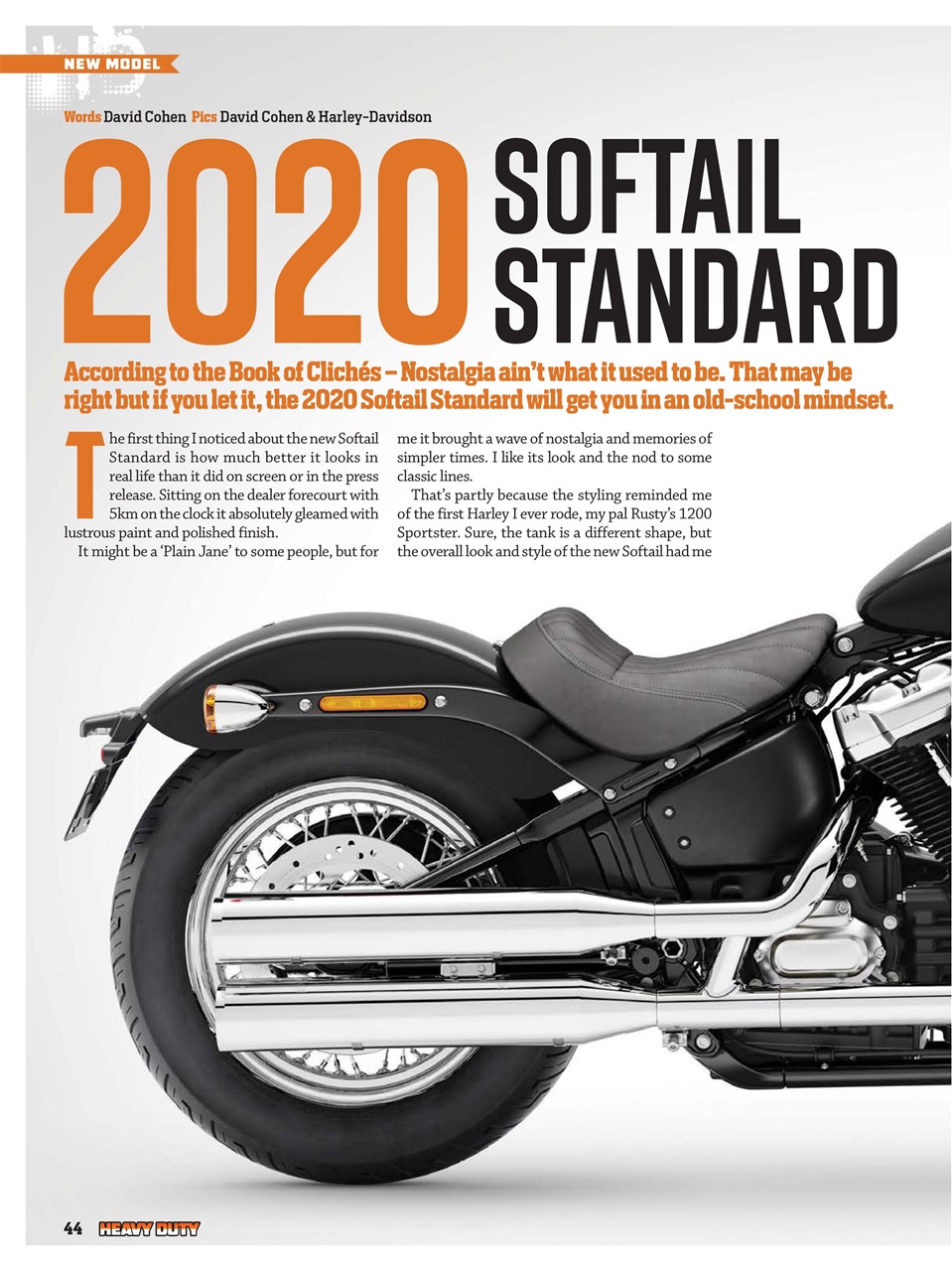 Heavy Duty Preview Pages