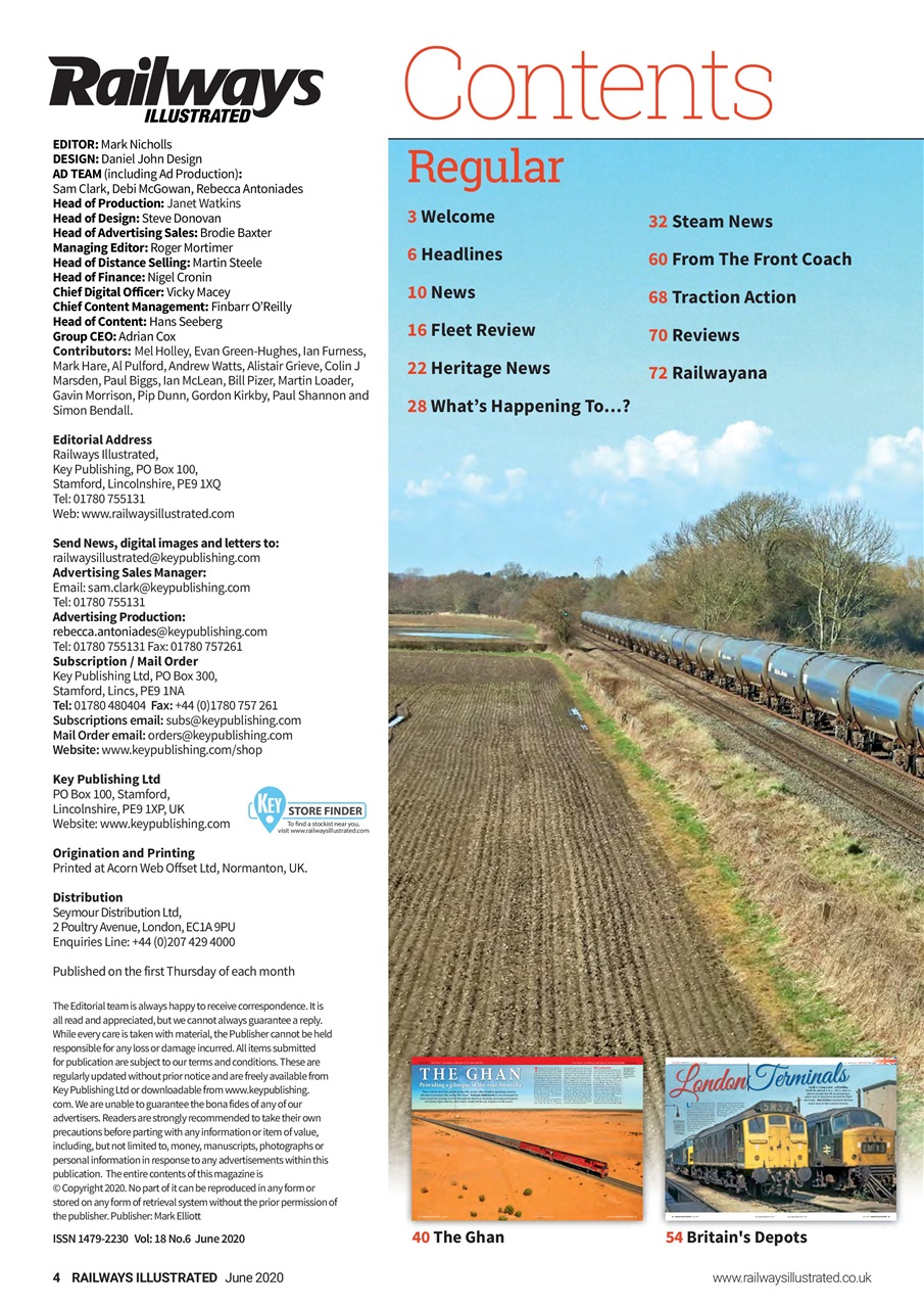 Railways Illustrated Preview Pages