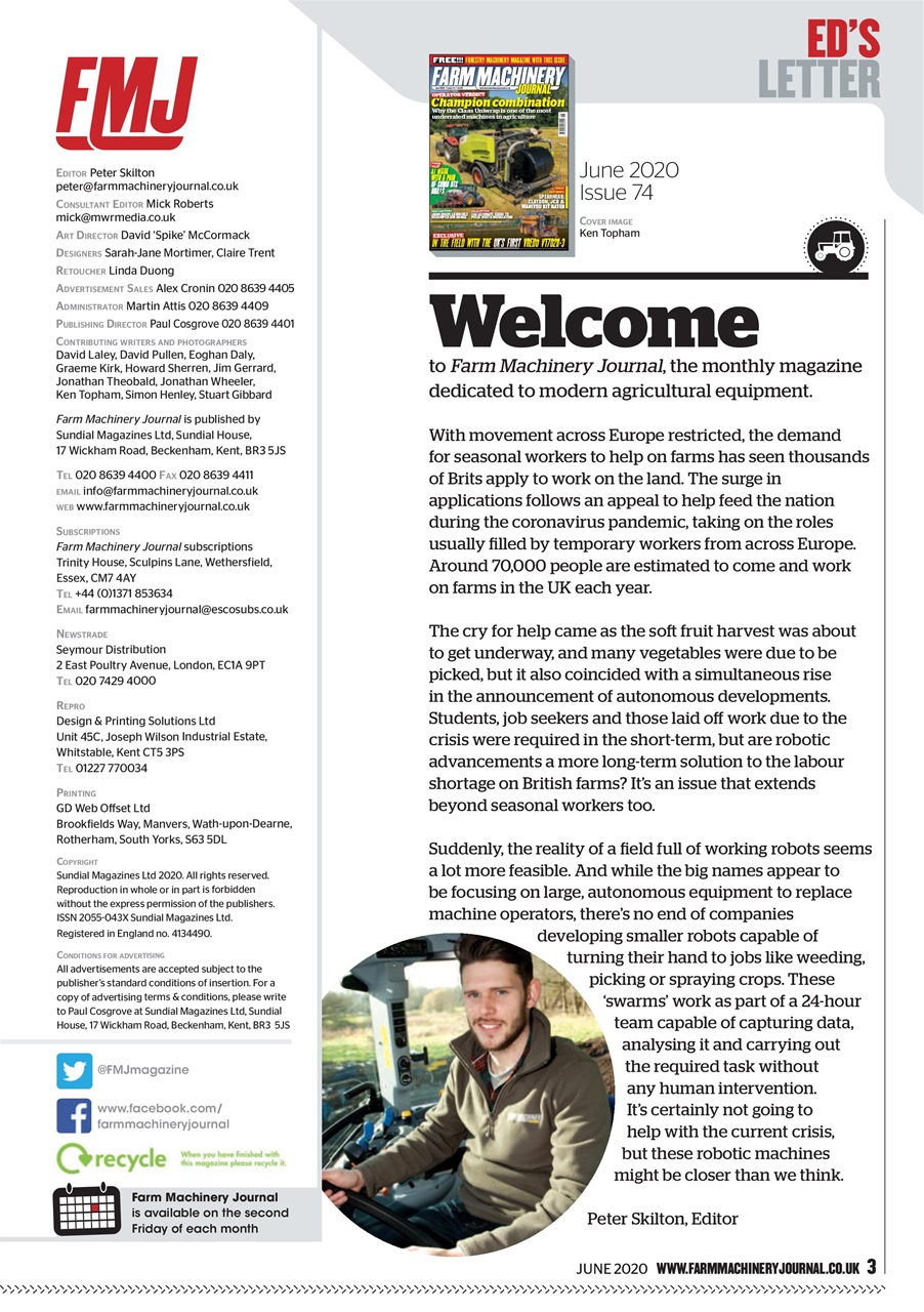 Farm Machinery Journal Preview Pages