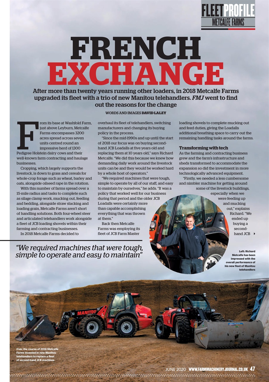 Farm Machinery Journal Preview Pages
