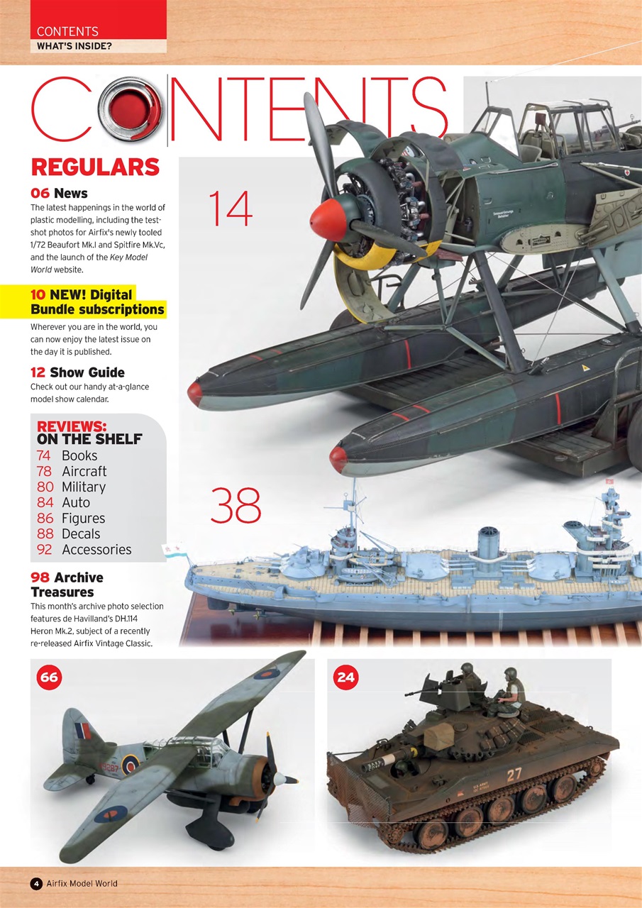Airfix Model World Preview Pages