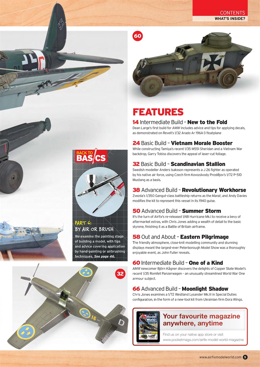 Airfix Model World Preview Pages