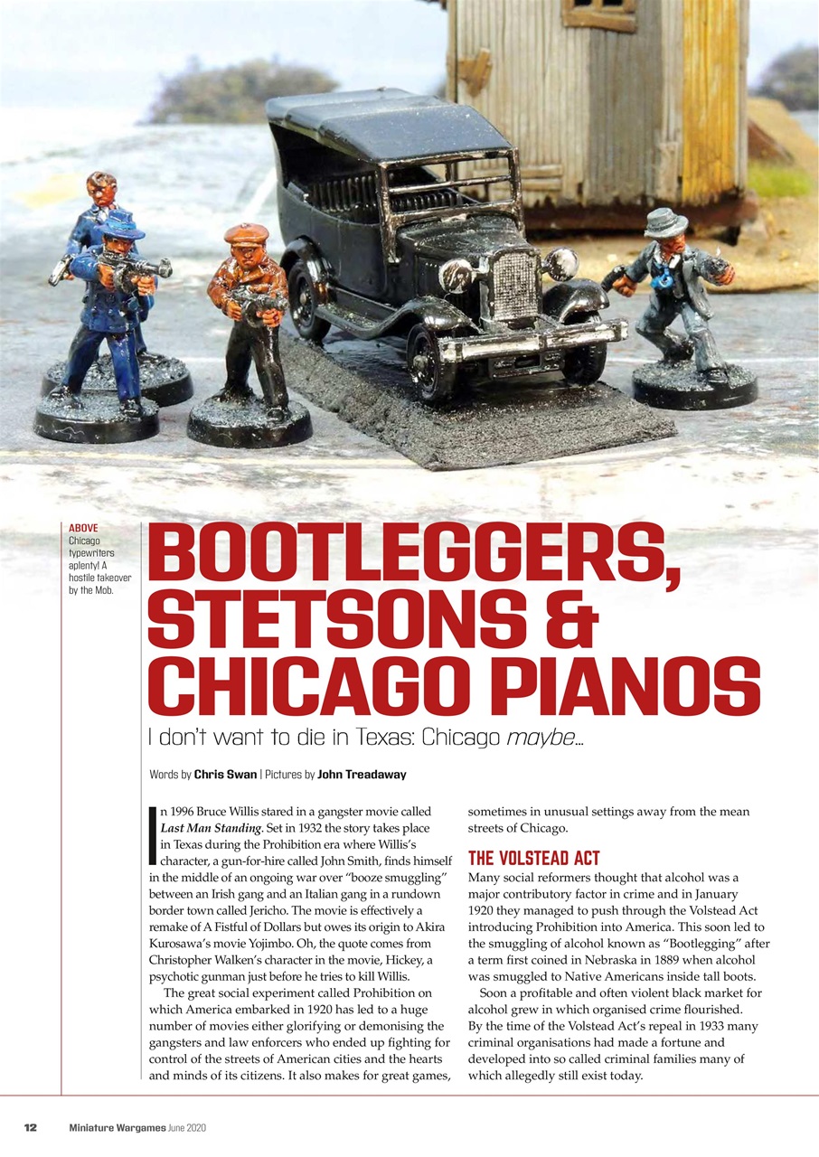 Miniature Wargames Preview Pages