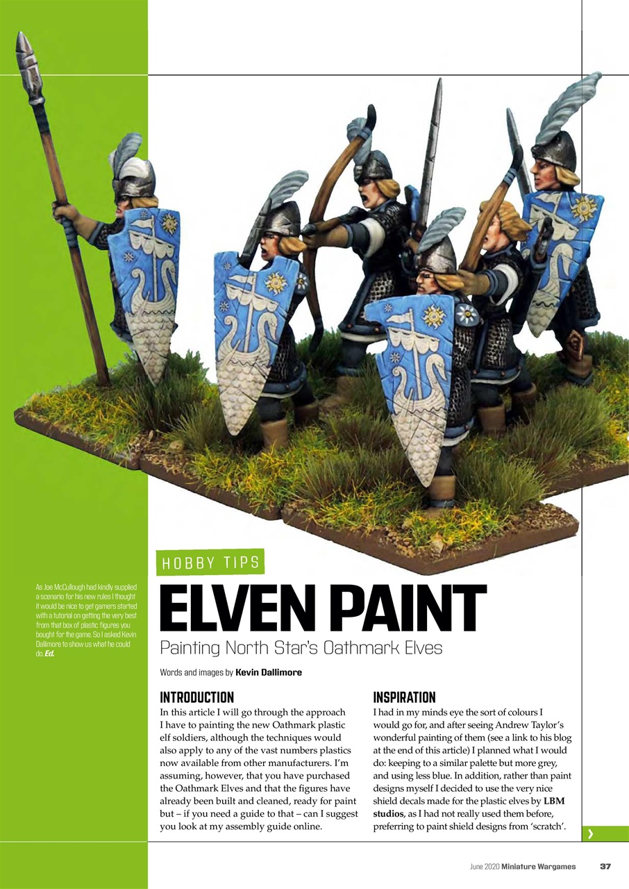 Miniature Wargames Preview Pages