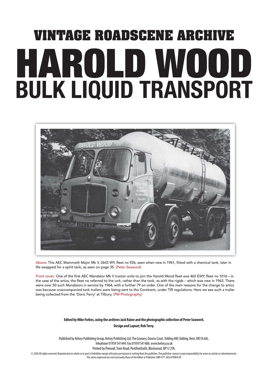 Vintage Roadscene Archive Preview Pages