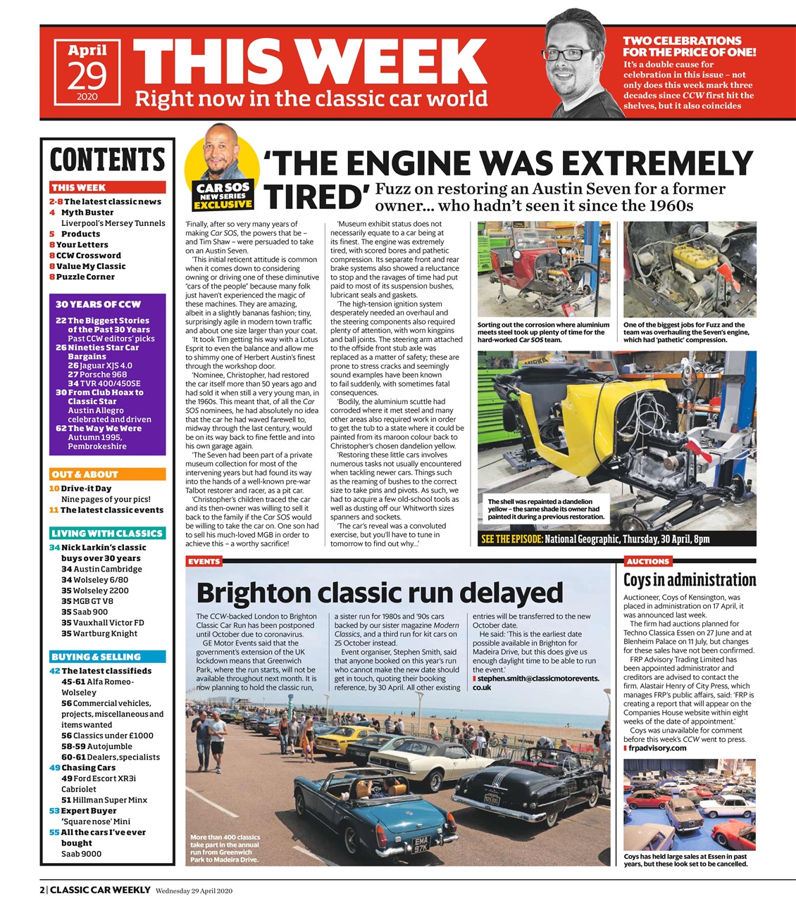 Classic Car Weekly Preview Pages