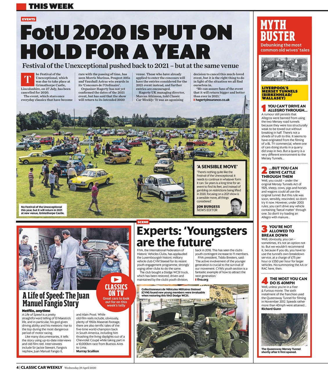 Classic Car Weekly Preview Pages