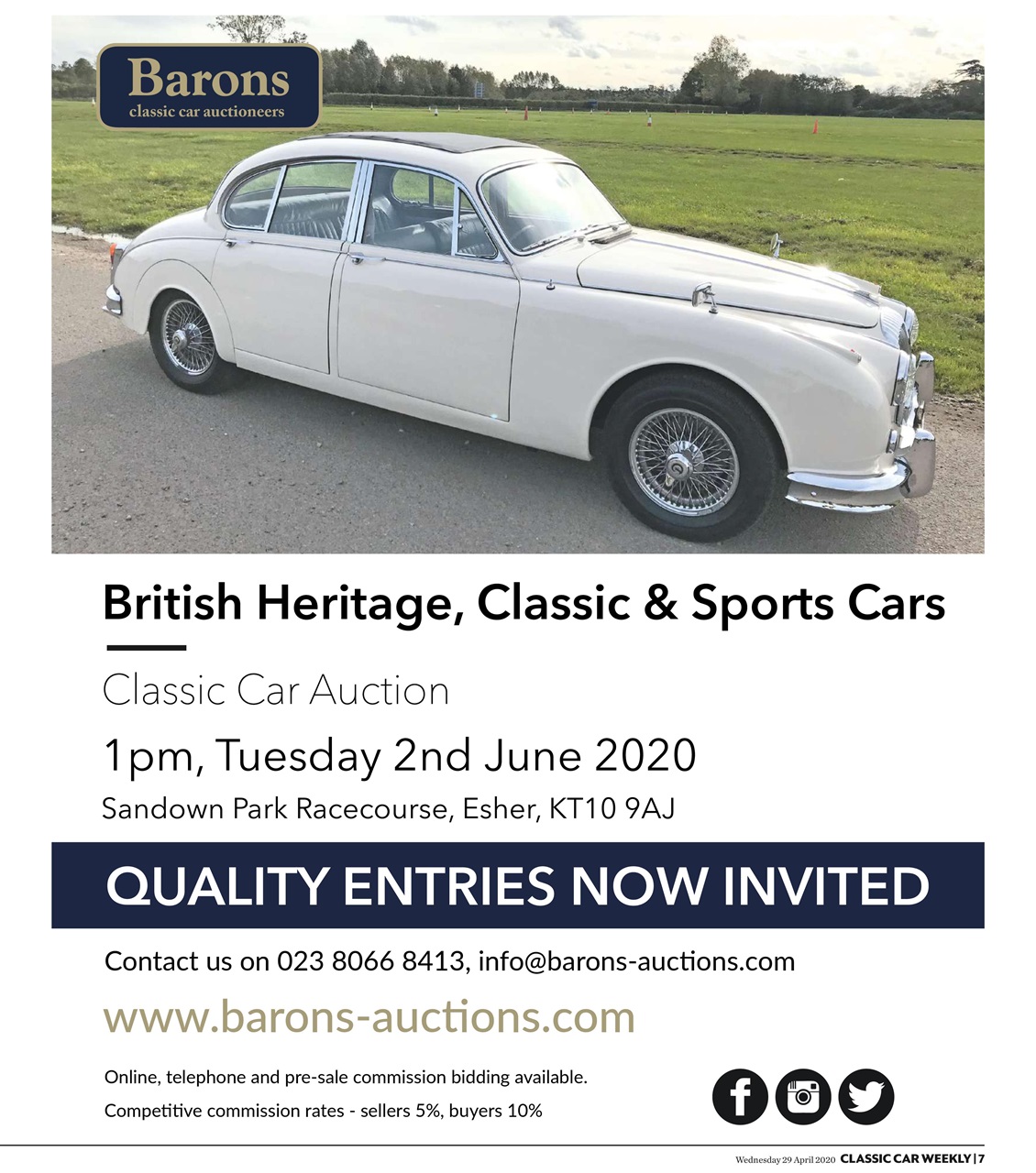 Classic Car Weekly Preview Pages
