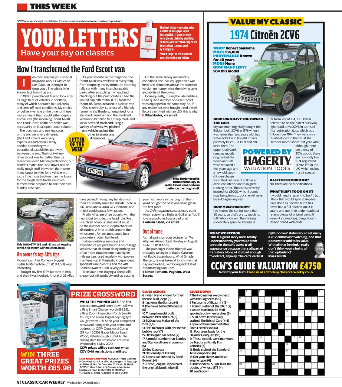 Classic Car Weekly Preview Pages