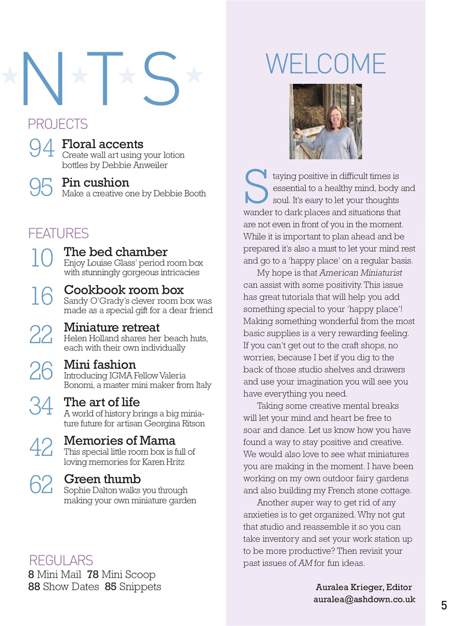 American Miniaturist Preview Pages