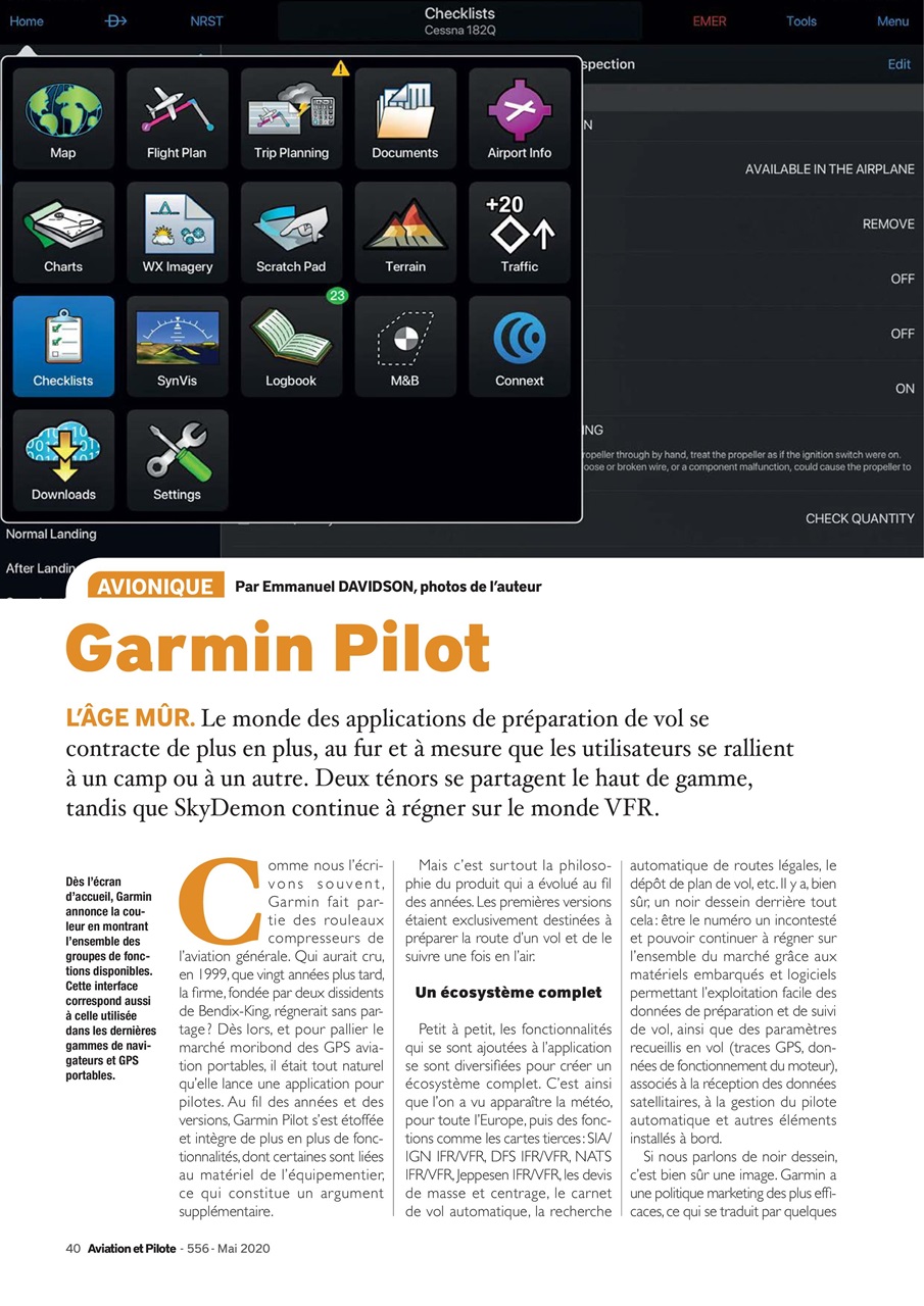 Aviation et Pilote Preview Pages