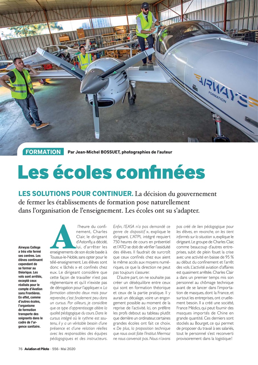 Aviation et Pilote Preview Pages