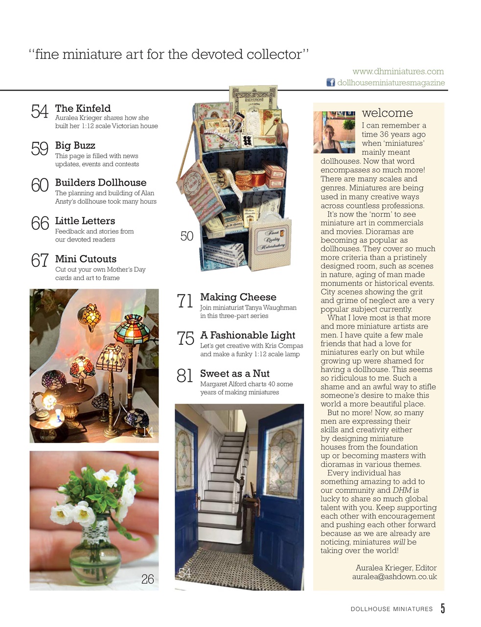 Dollhouse Miniatures Preview Pages