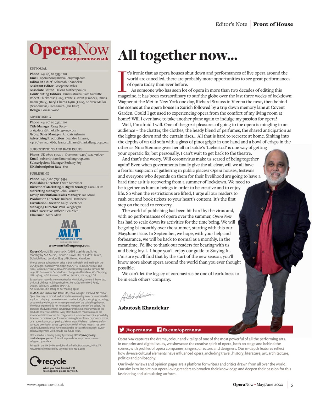 Opera Now Preview Pages