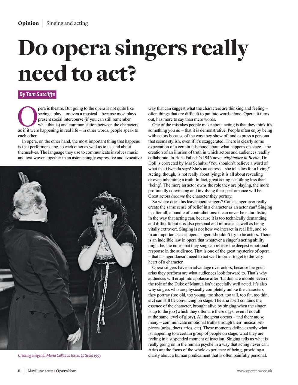 Opera Now Preview Pages