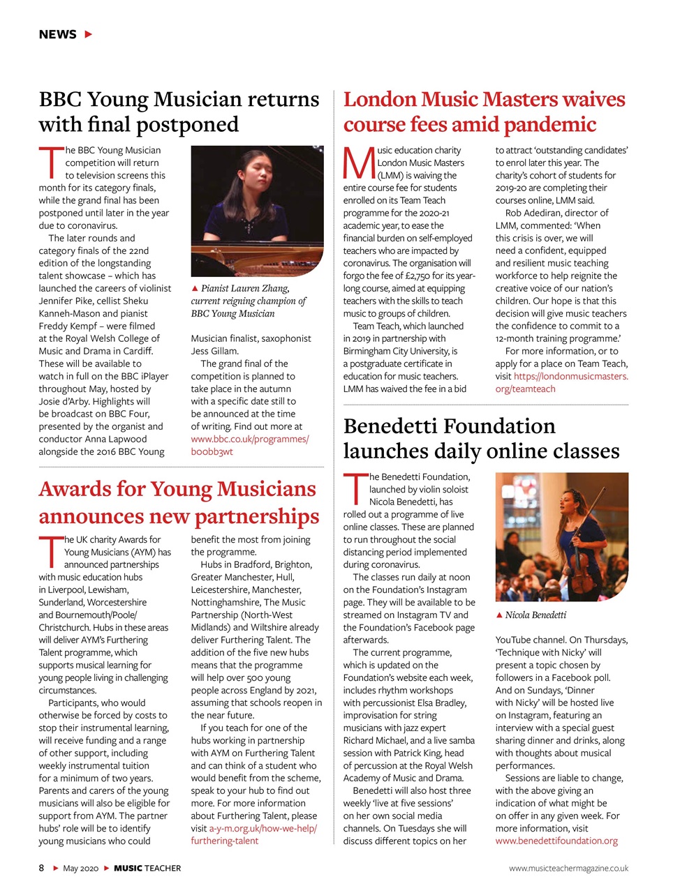Music Teacher Preview Pages