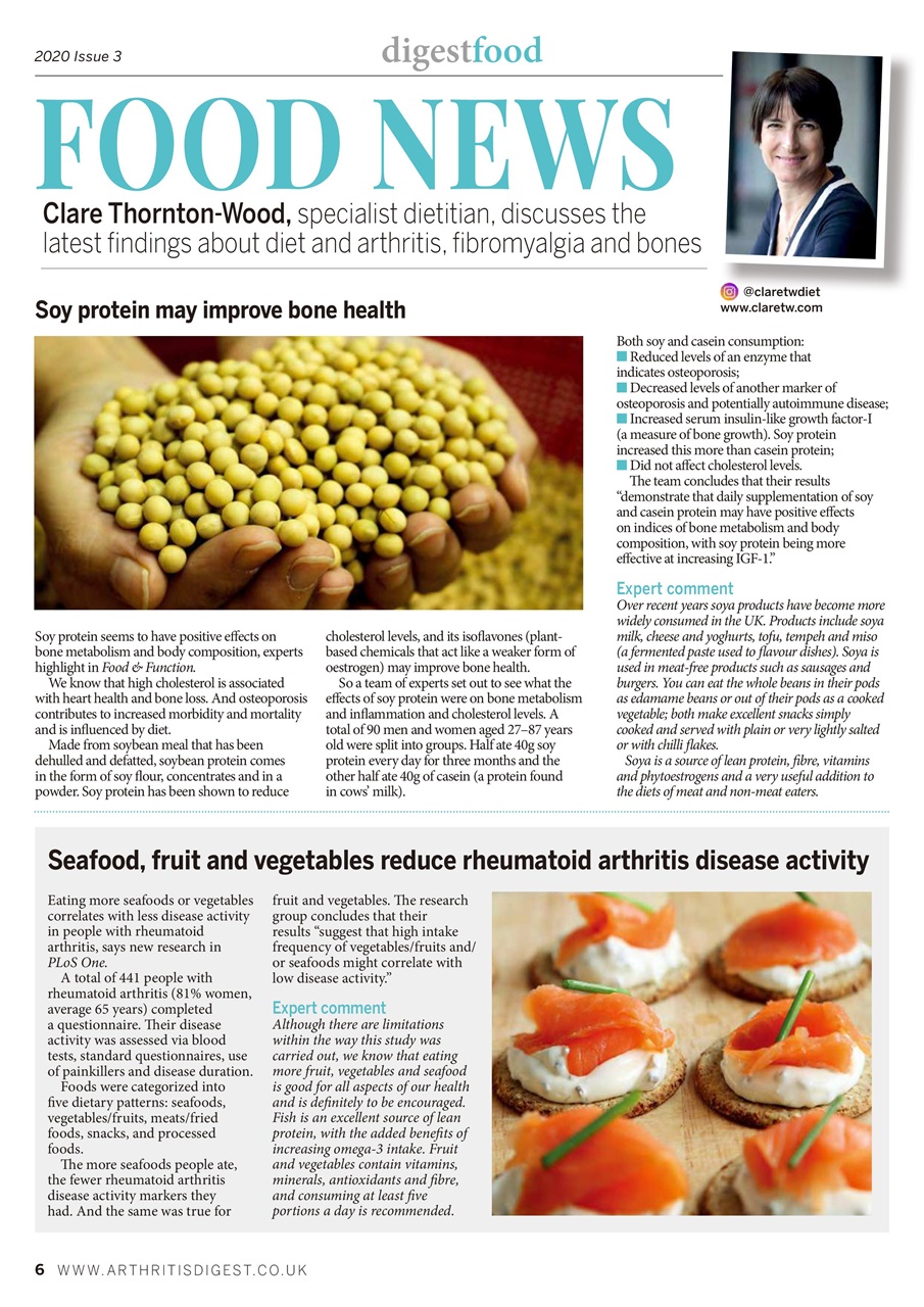 Arthritis Digest Preview Pages