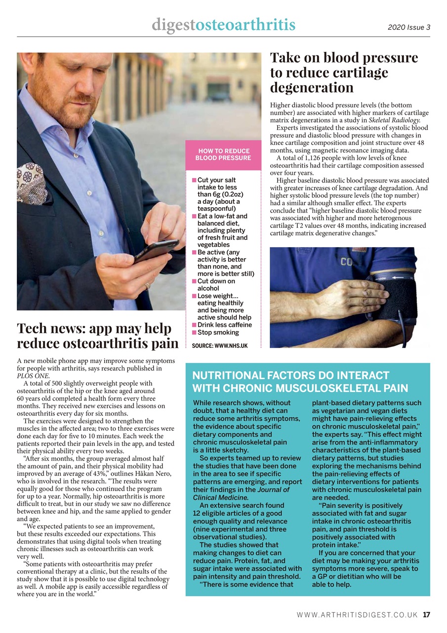 Arthritis Digest Preview Pages