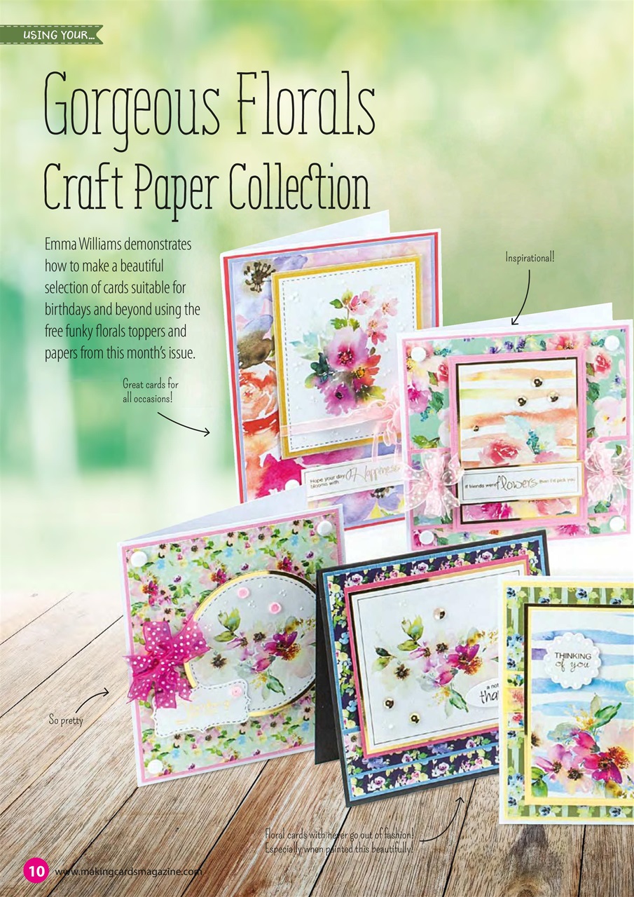 Making Cards & Papercraft Preview Pages