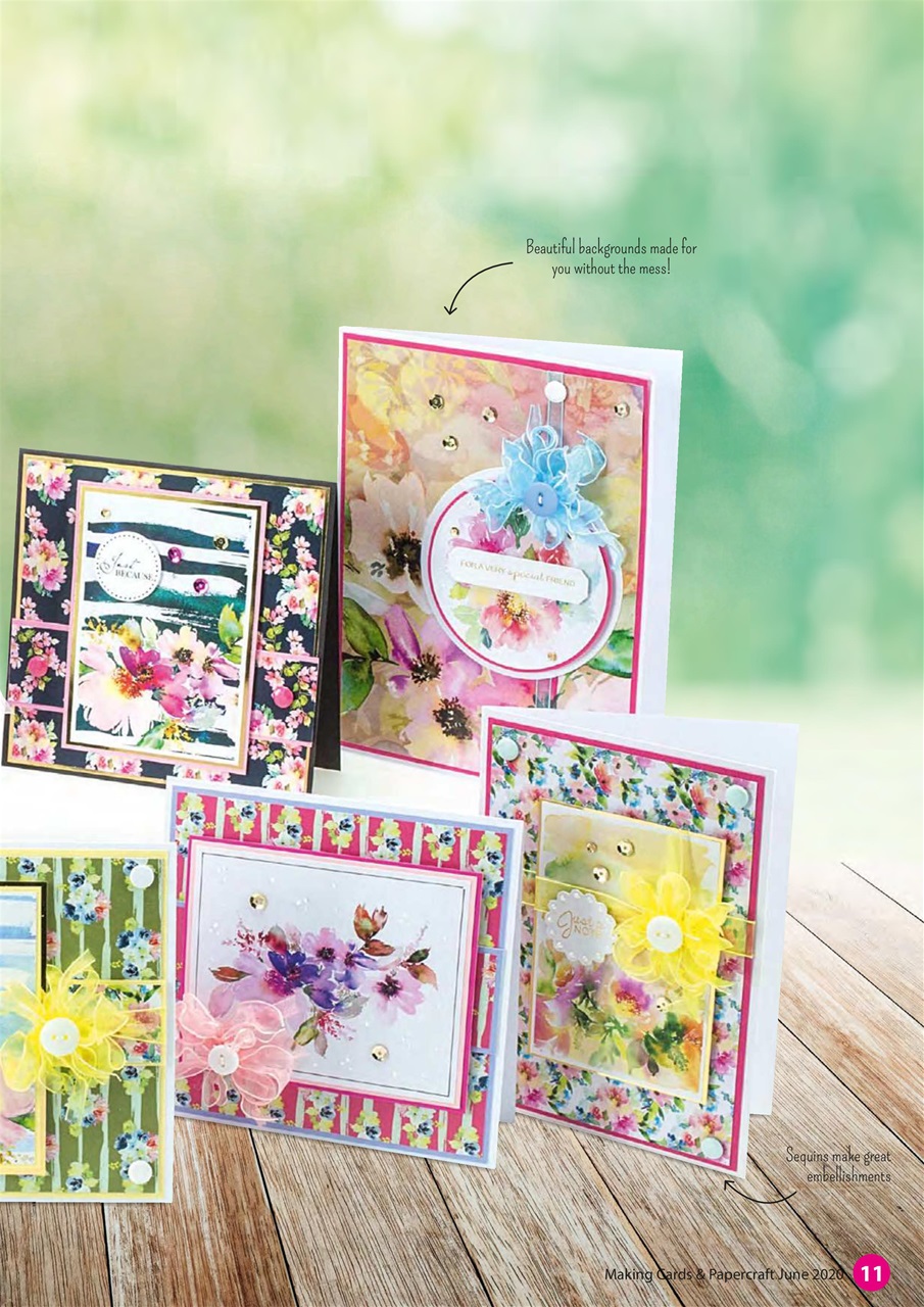 Making Cards & Papercraft Preview Pages