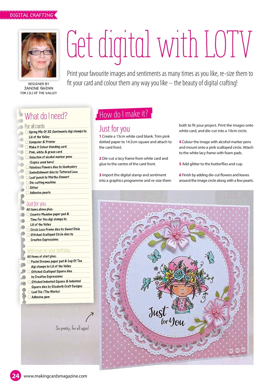 Making Cards & Papercraft Preview Pages