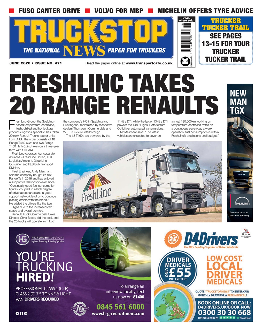 Truckstop News Preview Pages