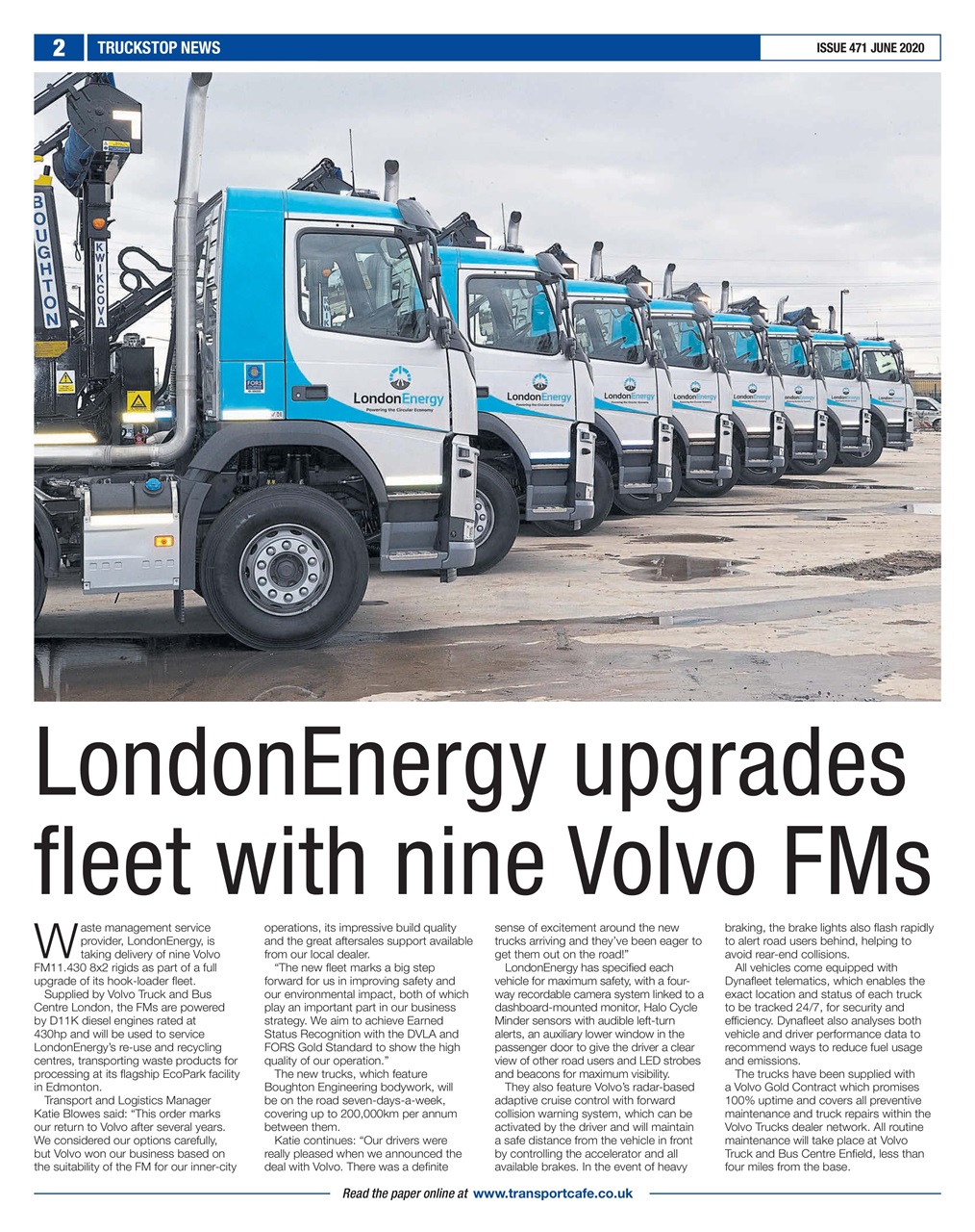 Truckstop News Preview Pages
