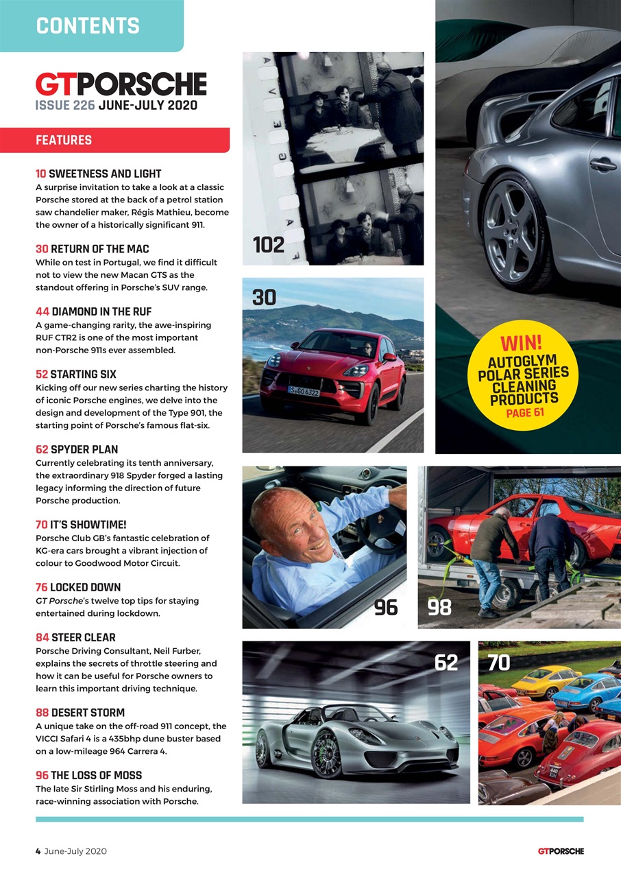 GT Porsche Preview Pages