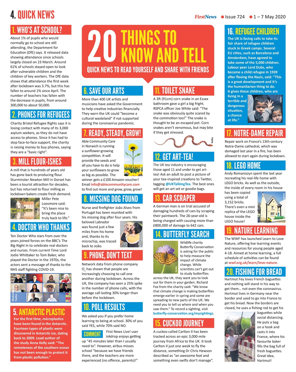 First News Preview Pages