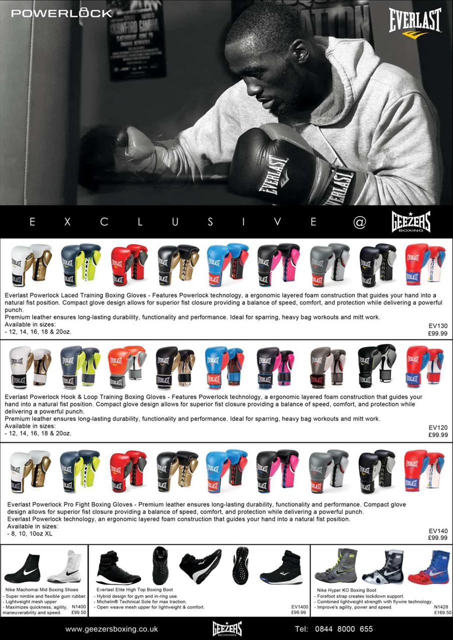 Boxing Monthly Preview Pages