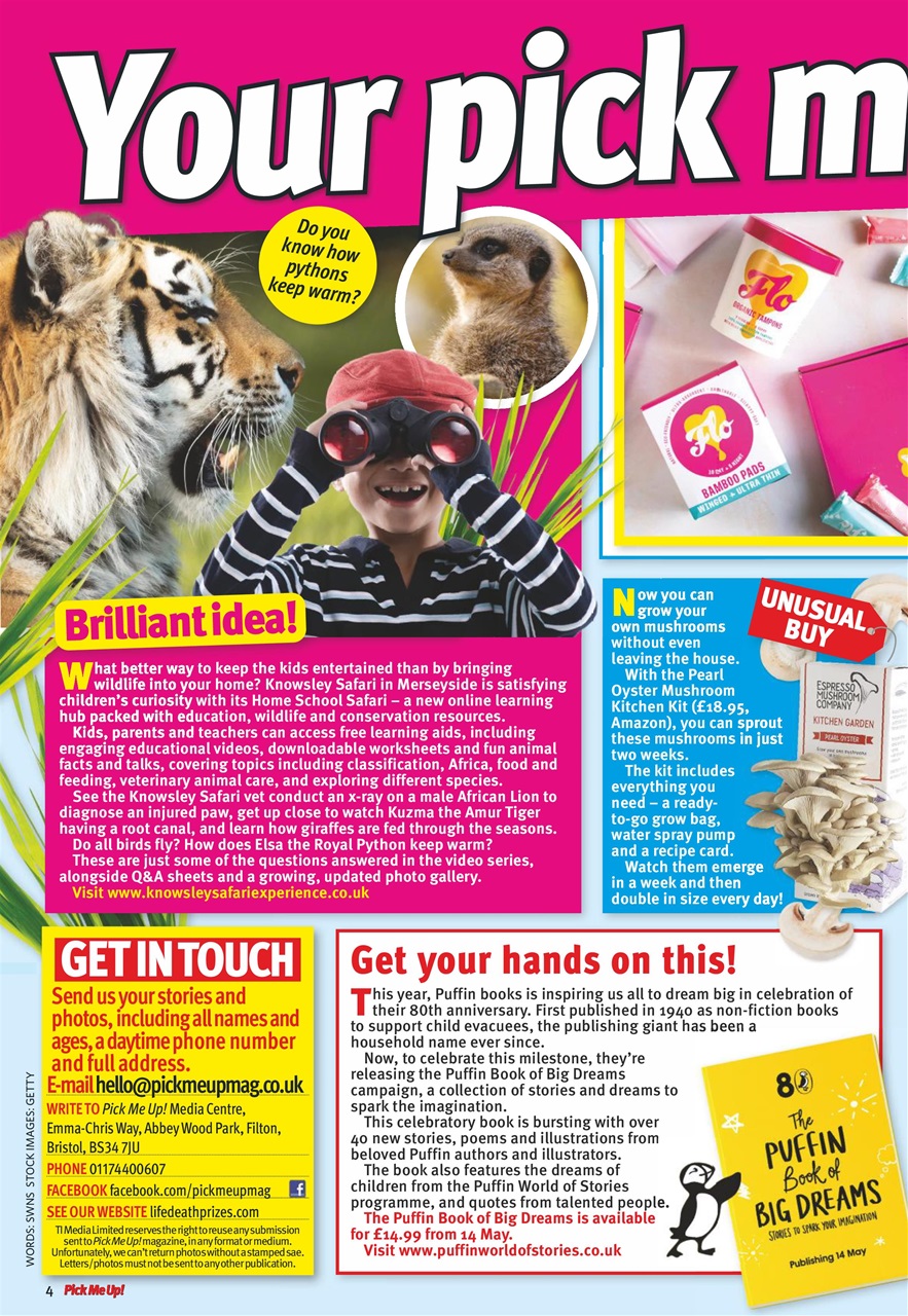 Pick Me Up Preview Pages