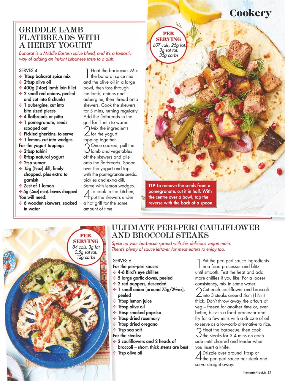 Woman's Weekly Preview Pages