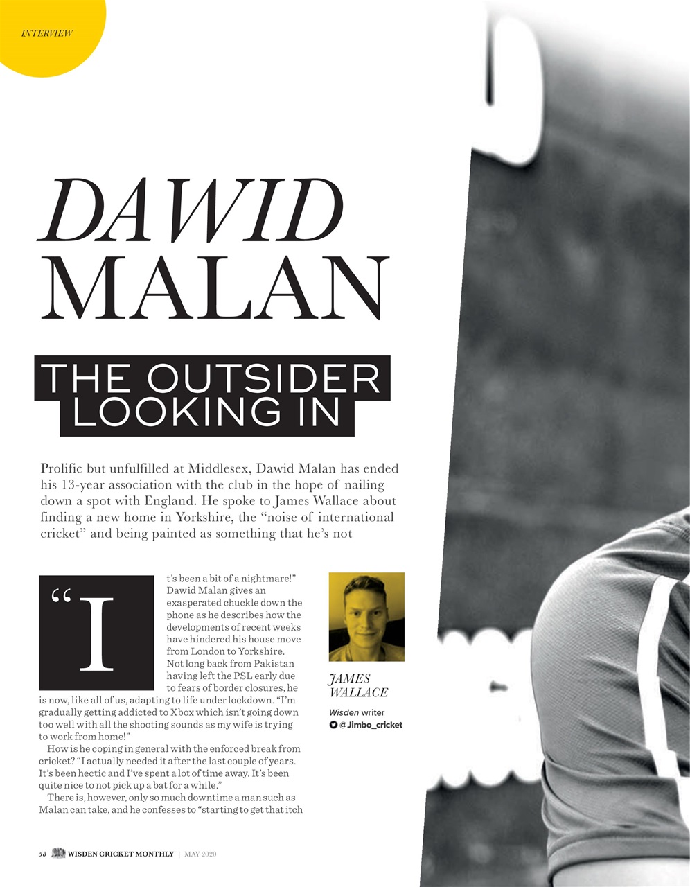 Wisden Cricket Monthly Preview Pages