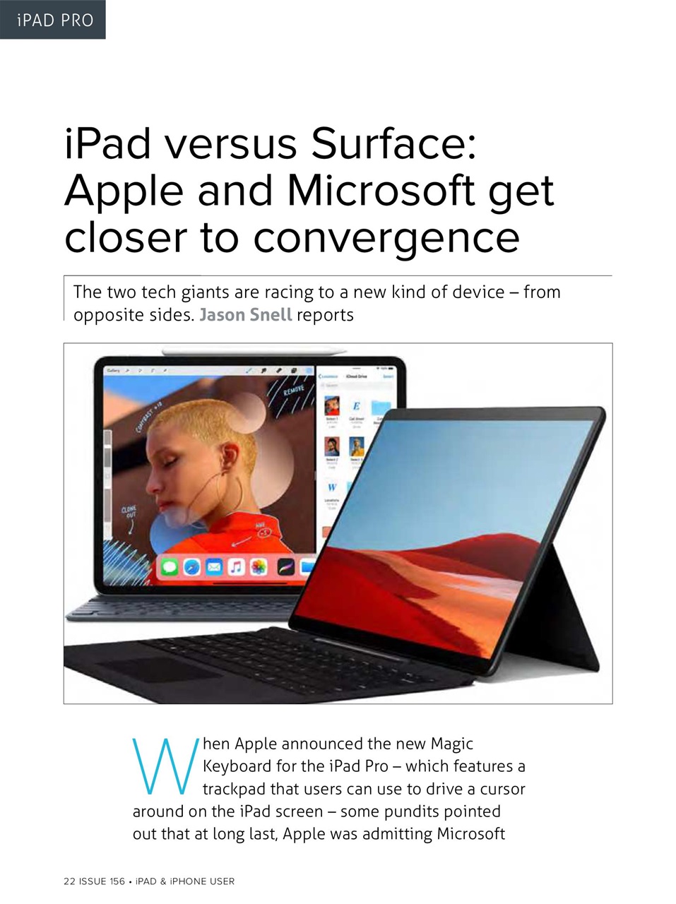 iPad and iPhone User Preview Pages