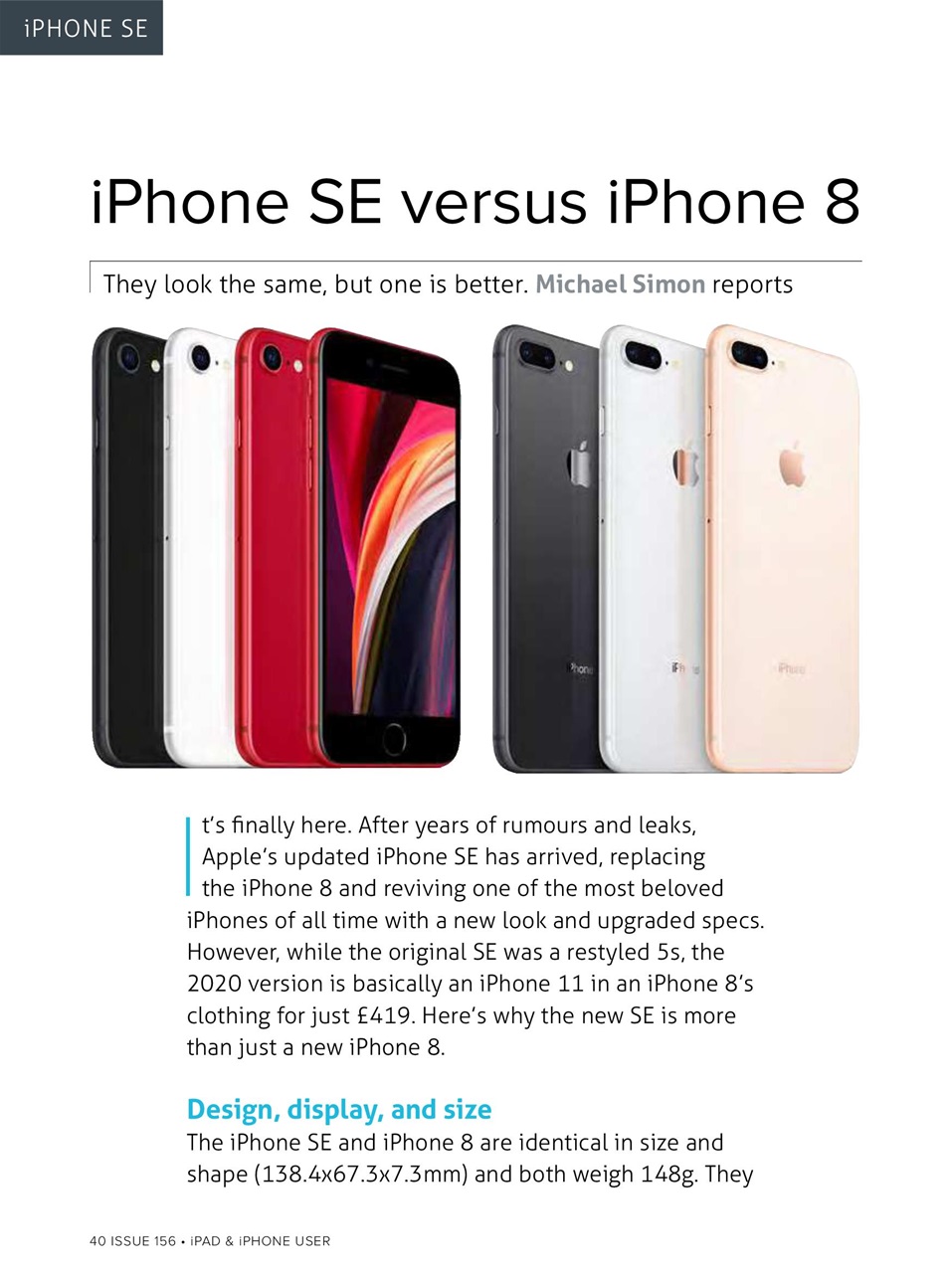 iPad and iPhone User Preview Pages