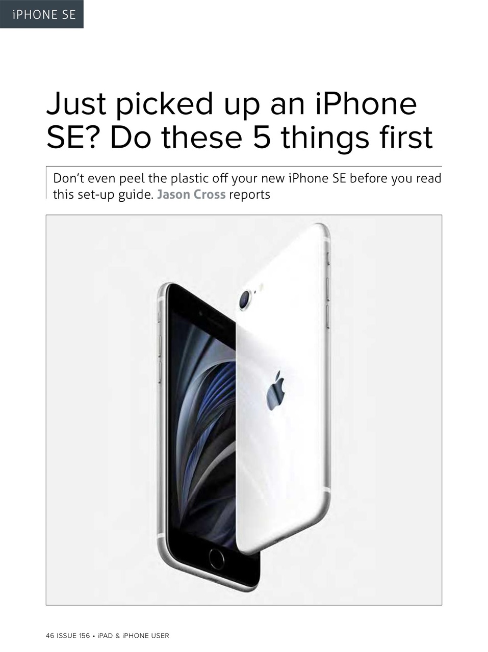 iPad and iPhone User Preview Pages