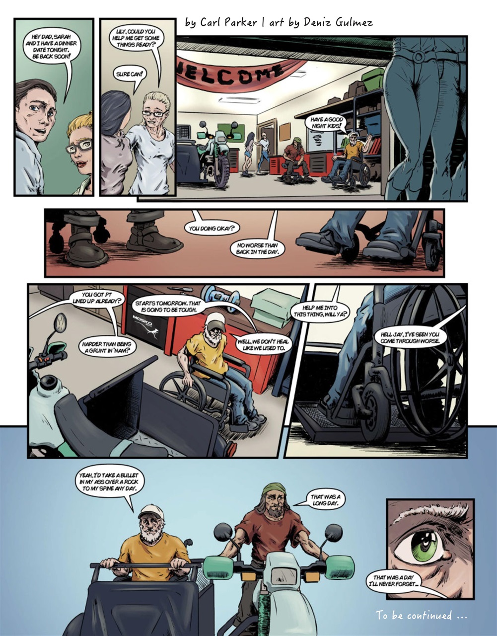 Adventure Motorcycle Preview Pages