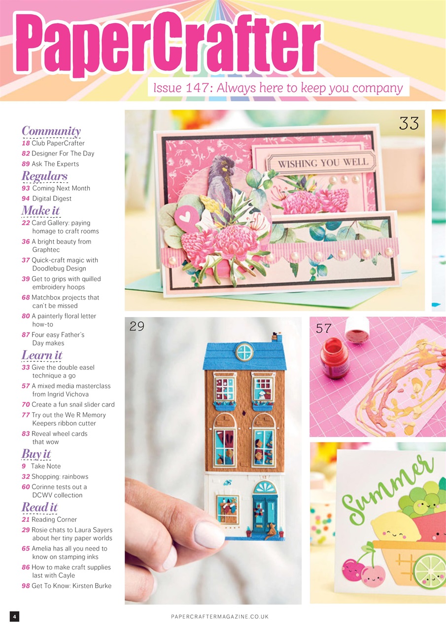 PaperCrafter Preview Pages