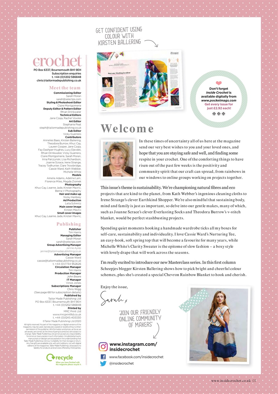 Inside Crochet Preview Pages